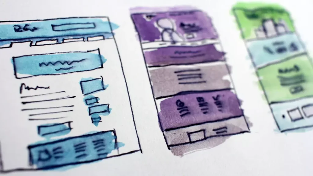 Ejemplo de layout de diseño de una página web con html