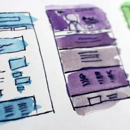 Ejemplo de layout de diseño de una página web con html